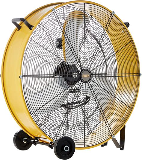 HiCFM 13000 CFM 30 inch Heavy Duty High Velocity Barrel Floor Drum Fan ...