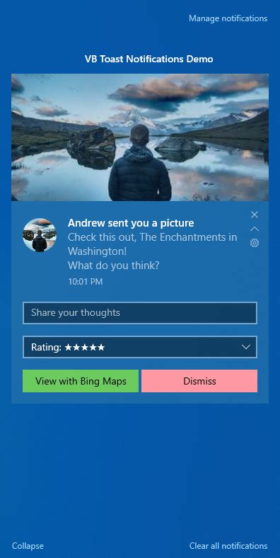 Real-Time Notifications VB Windows 的图像结果