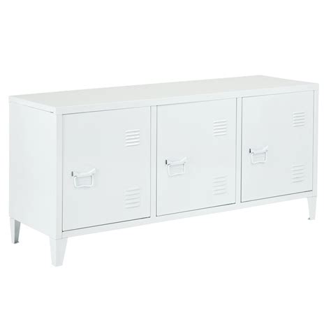 HouseinBox Office File Storage Metal Cabinet 3 Door Cupboard Locker ...