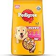 Pedigree Puppy Dry Dog Food, Chicken & Milk, 10 kg, Contains 37 ...