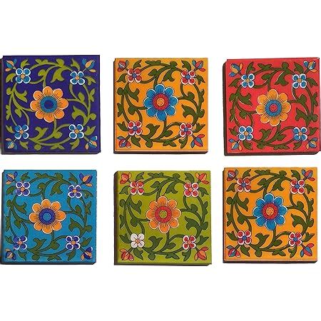 Shiv Kripa Blue Pottery Pattern Ceramic Home Decor Flooring Wall ...