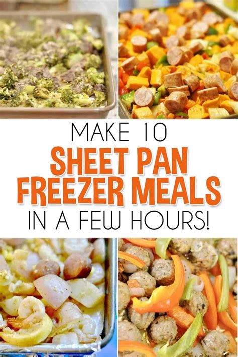 10 Easy Sheet Pan Dinner Recipes for Freezer Meal Prep
