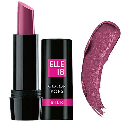 Buy Elle 18 Color Pops Silk Lipstick Online at Best Price of Rs 94.5 ...