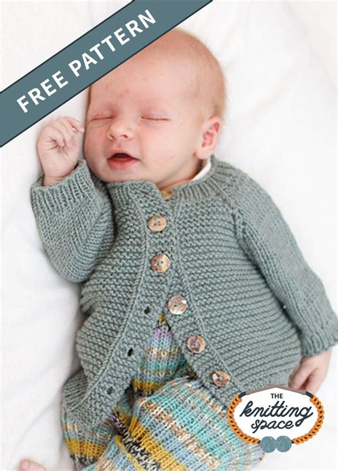 Dream Plan Baby Cardigan [FREE Knitting Pattern]
