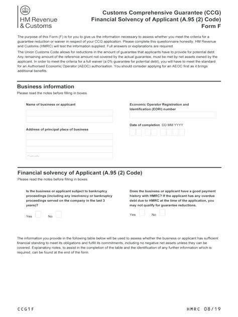 UK CCG1F Form - Fill Online, Printable, Fillable, Blank - pdfFiller