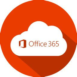 Microsoft Office 365 Cloud Red Icon | Citypng