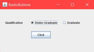 Image result for JRadioButton Java