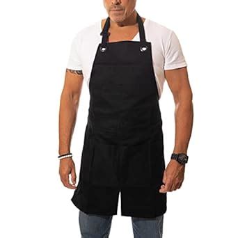 Buy Port Atlantic Professional Black Apron for Men and Women │Server ...