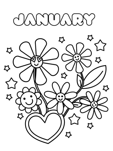 Top 30+ Free January Coloring Pages to Download 🎨🎆 ...