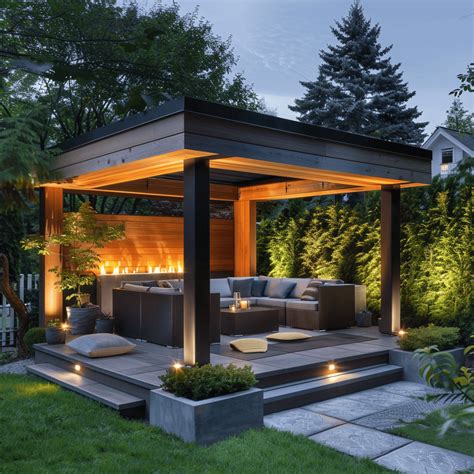 Modern Gazebo Inspirations: Transform Your Backyard