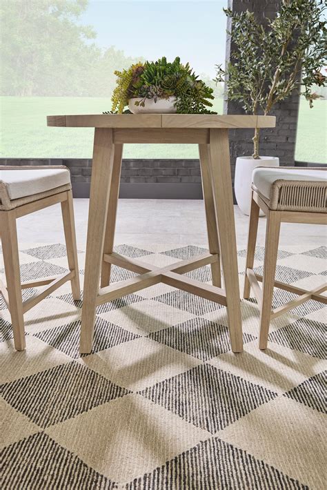 Carmel Outdoor 36" Round Counter Table | Essentials For Living