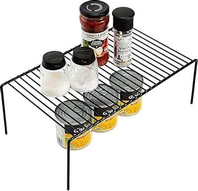 zebzo Pack of 4pcs Stainless Steel Kitchen Dish Rack Expandable Storage ...