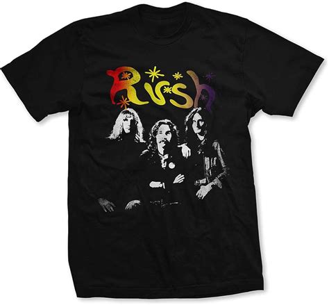 Amazon.com: Rush Band Photo Official Tee T-Shirt Mens Unisex: Clothing
