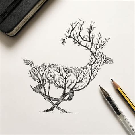 Image result for Creative Tree Drawing