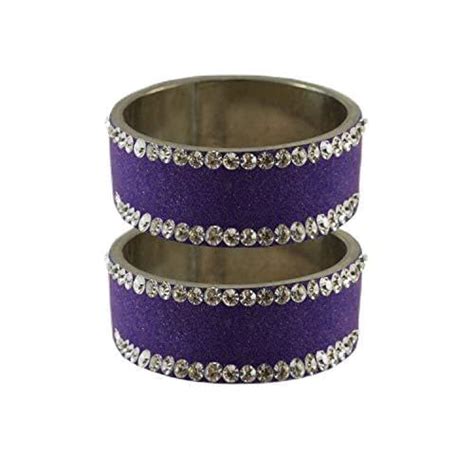 Buy Vidhya Kangan Bangle Set for Women (Jamani) (ban9942-2.4) at Amazon.in