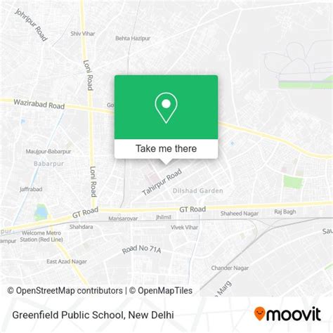How to Get to Greenfield Public School in Delhi by Bus, Metro or Train?
