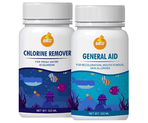 Buy Boltz Fish Medicine Pack of 120 Ml Each (Chlorine Remover and ...