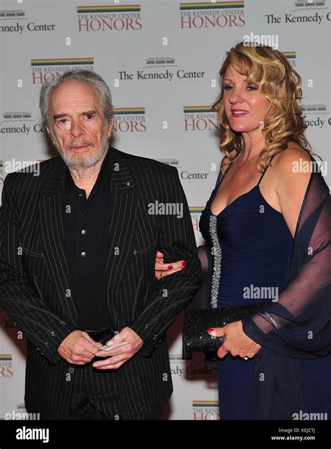 Merle Haggard, one of the 2010 Kennedy Center honorees, arrives with ...