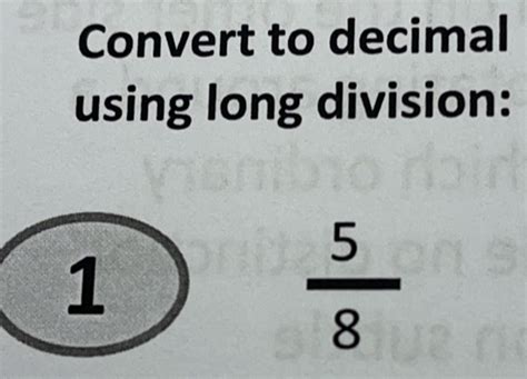 Image result for Convert to a Decimal Using Long Division
