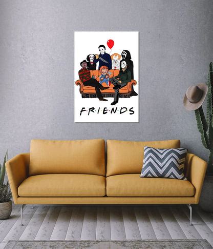 Scary Friends Horror Parody Poster | Everanta