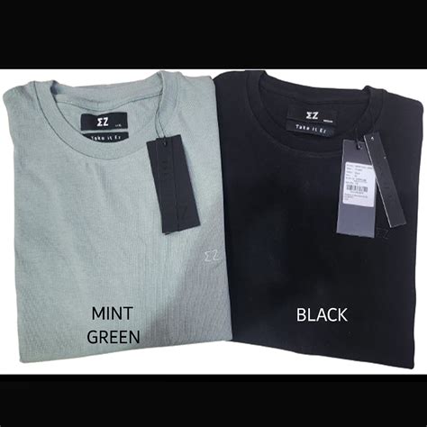 BUY 2 ONLY 1299 Premium Cotton & OVERSIZED SM,LXL MINT GREEN AND BLACK ...