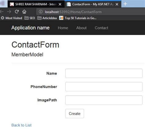 ASP.NET MVC File Upload 的图像结果
