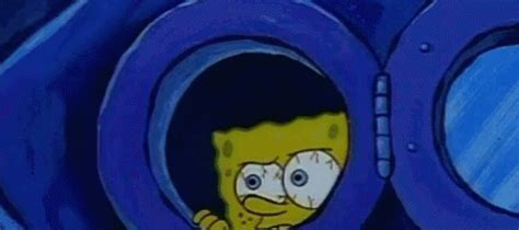 Spongebob Staring Out Window - legionjoyful