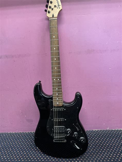 Fender Squire Bullet Stratocaster Hardtail Black | Ubuy India