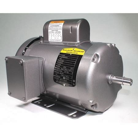 Baldor-Reliance Capacitor-Start/Run General Purpose Motor, 1/2 hp HP ...