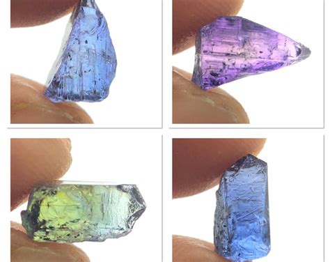 Tanzanite Zoisite Rough, Tanzanite Crystal, Uncut Tanzanite, Unheated ...