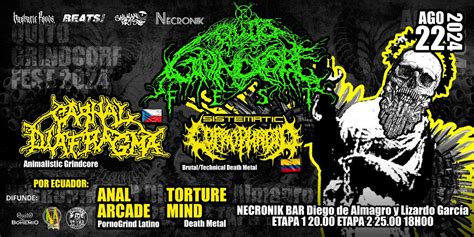 QUITO GRINDCORE FEST 2024, Bar NecroniK, Quito, 22 August 2024 | AllEvents