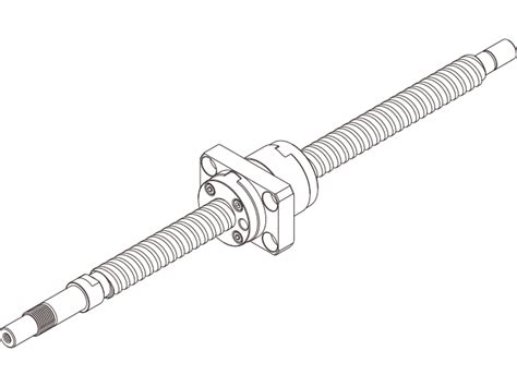 BNK 0810 ｜Ball Screw｜Product Information｜THK Official Web Site [Europe ...