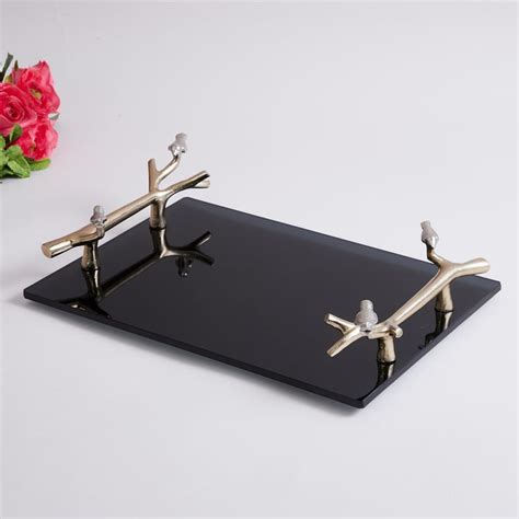 Buy Eternity Metal Bird Decorative Tray from Home Centre at just INR 3999.0