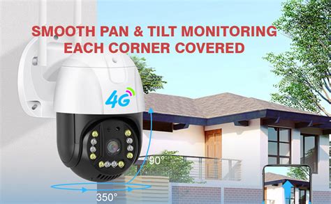 Maizic SmartHome Gorilla 5MP 4G SIM CCTV Camera – High Resolution, Mot ...