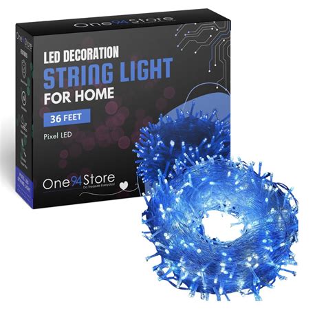 Buy One94Store LED Pixel String Light Pack of 1 – 36 Ft Flexible Copper ...