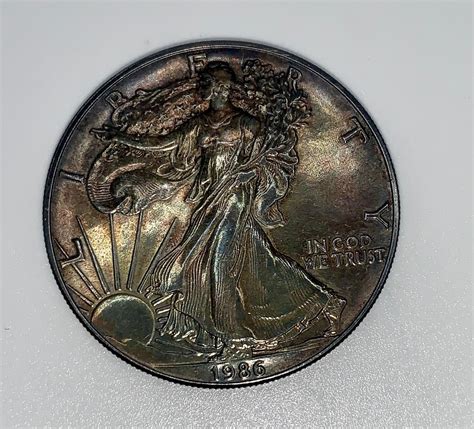 1986 Walking Liberty Silver Dollar | EstateSales.org
