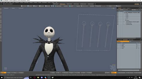 Jack Skellington Character Rigged for Modo 3D | 3D Molier International