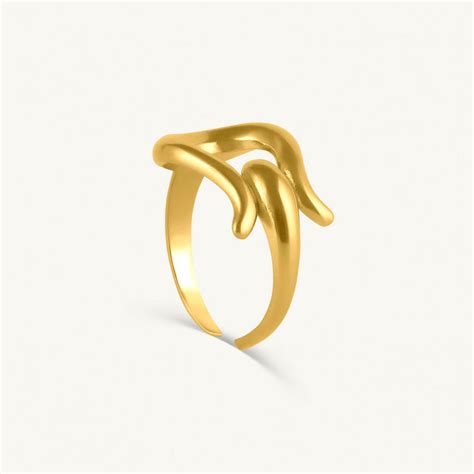 Ember Curve Adjustable Ring – PALMONAS