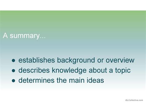 Image result for Summary Report Example