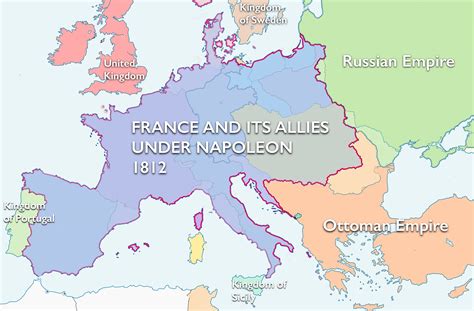 Europe in 1812 illustrating the Dominion of Napoleon : r/MapPorn
