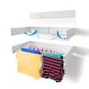 Step Up Products 5-Tier 27.5-in Metal Drying Rack RACK28WHITE at Lowes.com