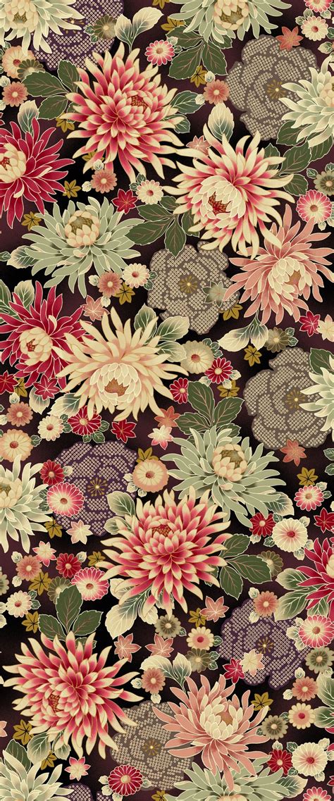 floral japanese art