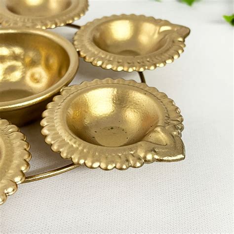 Buy Handcrafted Decorative Diya Urli Bowl & Tea Light Candle Holder ...