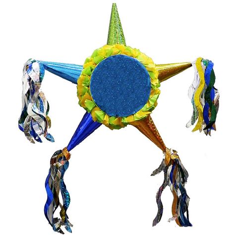 Fiesta Star Pinata - Blue Multi-colored : Amazon.in: Toys & Games