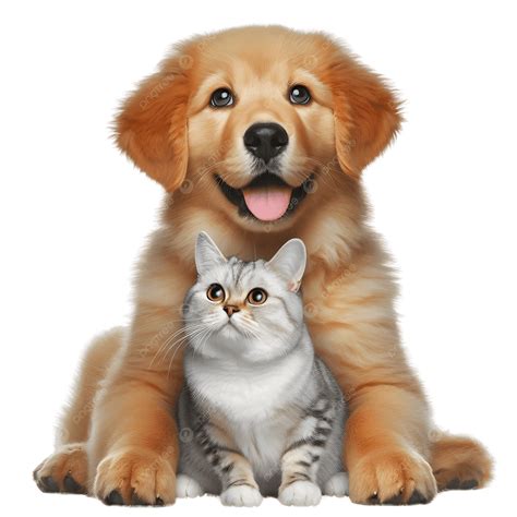 Cat And Dog Sitting Together, Cat, Dog, Cat And Dog Sitting Together ...