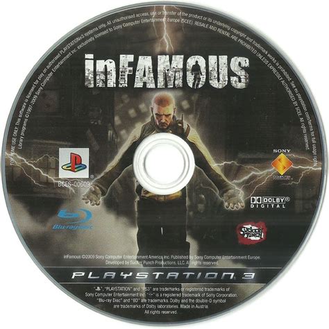 Image result for Infamous PS3 Cover