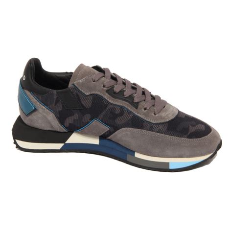 H2412 sneaker uomo GHOUD RUSH LOW man camouflage shoes grey