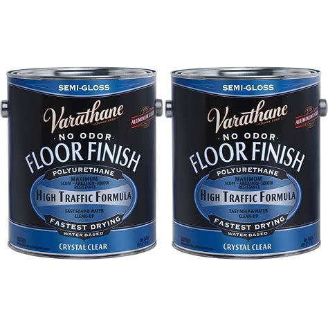 2-Pack of 1 gal Rust-Oleum Brands 230131 Clear Varathane, Diamond Water ...