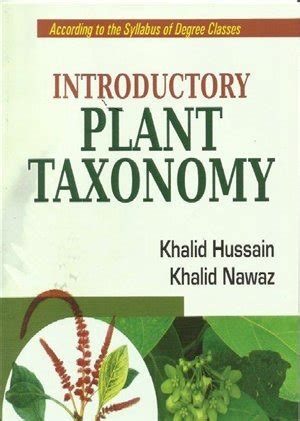 Introductory Plant Taxonomy According To Syllabus Degree Classes ...
