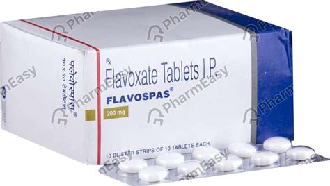 Flavospas 200 MG Tablet (10): Uses, Side Effects, Price & Dosage ...